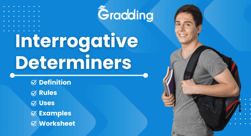 Interrogative Determiners Interrogative Determiners: Definition, Examples, Worksheet