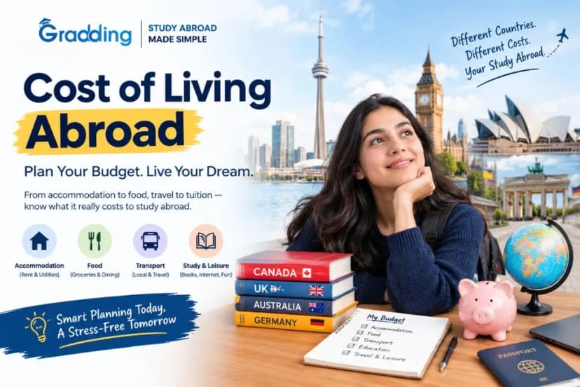 Cost of Living Abroad 2027: Country Wise Comparison in INR Cost of Living Abroad 2027: Country Wise Comparison in INR