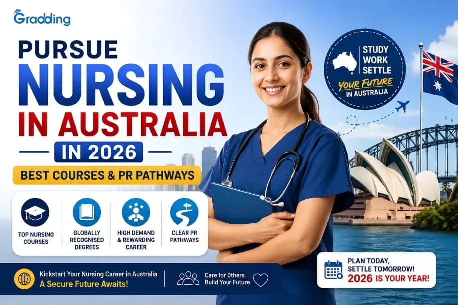 Explore nursing in Australia in 2026, top colleges and PR pathways |Gradding.com
