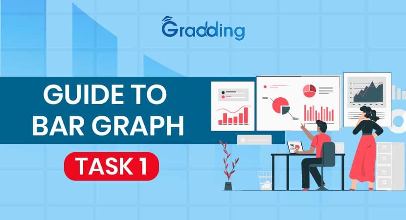 This blog is a guide to Bar Graph Task 1 of the IELTS test drafted by gradding experts.
