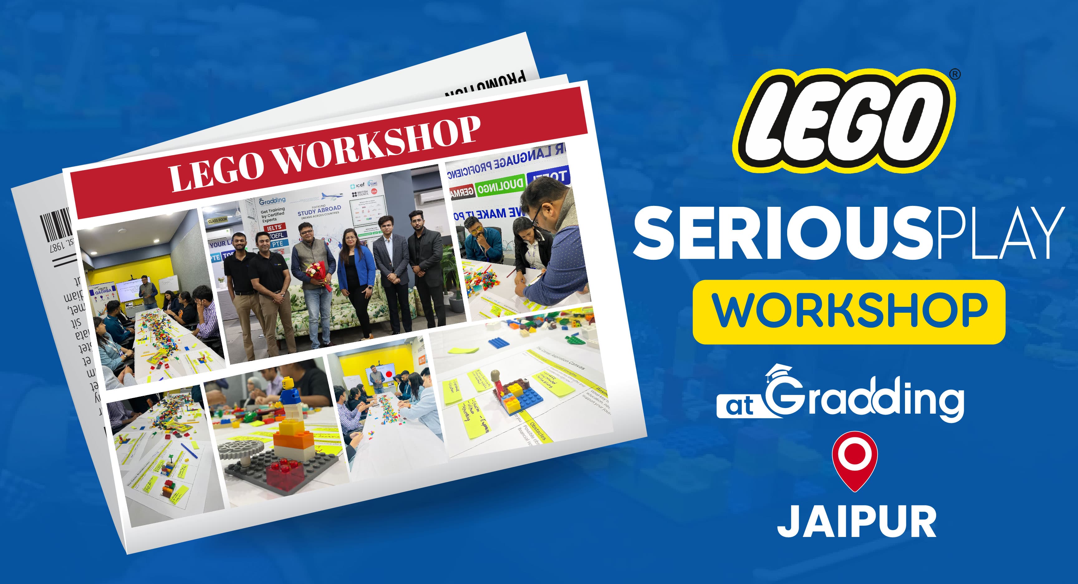 Lego Serious Play Workshop at Gradding, Jaipur
