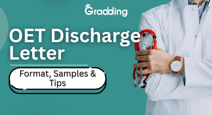 OET Discharge Letter Learn how to draft a unique OET Discharge Letter for healthcare professionals | Gradding.com