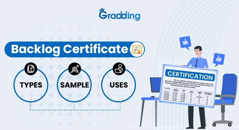 Backlog Certificate: Types, Sample, Uses Get a detailed guide on the Backlog Certificate with Gradding.com