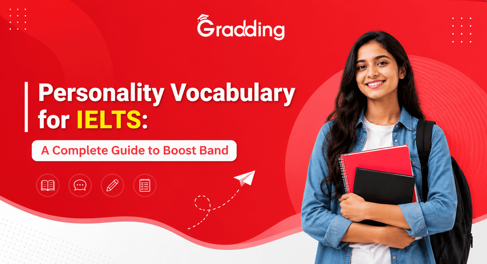 Personality Vocabulary for IELTS Speaking Exam Explore everything about the personality vocabulary for IELTS speaking exam | Gradding.com