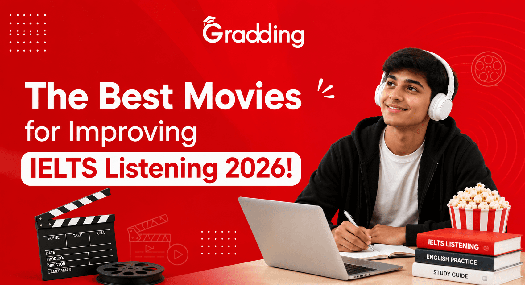 Best Movie for Improving IELTS Listening 2026 Discover the Best American and British Accent Movies for IELTS Listening | Gradding.com
