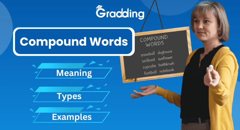 Compound Words: Meaning, Types & Examples Learn about Compound words with examples and practice worksheets| Gradding.com