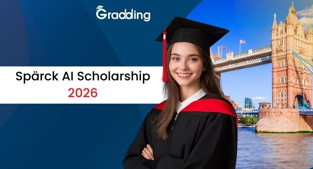 Spärck AI Scholarship 2026 Spärck AI Scholarship 2026 for students pursuing artificial intelligence programs at top UK universities |Gradding.com