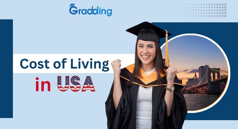 Cost of Living in USA 2026 Explore everything about Cost of Living in USA 2026 for international students | Gradding.com
