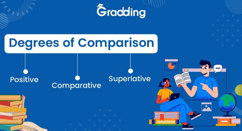 Learn about degrees of comparison in English grammar Learn about degrees of comparison in English grammar