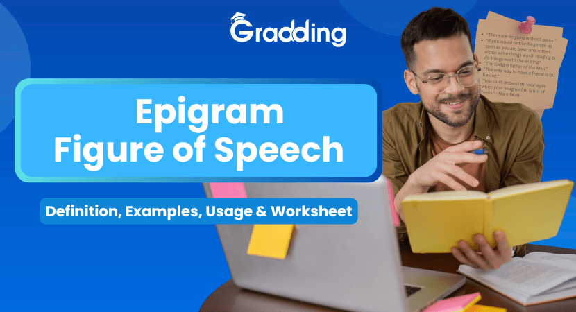 Epigram Figure of Speech Understand the epigram figure of speech with Gradding.com