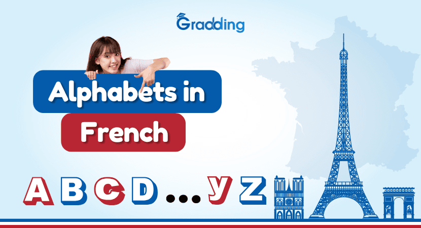 A to Z French Alphabet Learn A to Z French alphabet pronunciation, French vowels, French consonants & more | Gradding.com