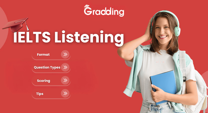 IELTS Listening Section Explore IELTS listening section’s format, question types, scoring criteria, tips and more with Gradding.com.