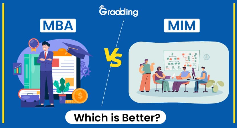 MBA Vs MIM: Which is Better? Explore MBA Vs MIM with Gradding.com