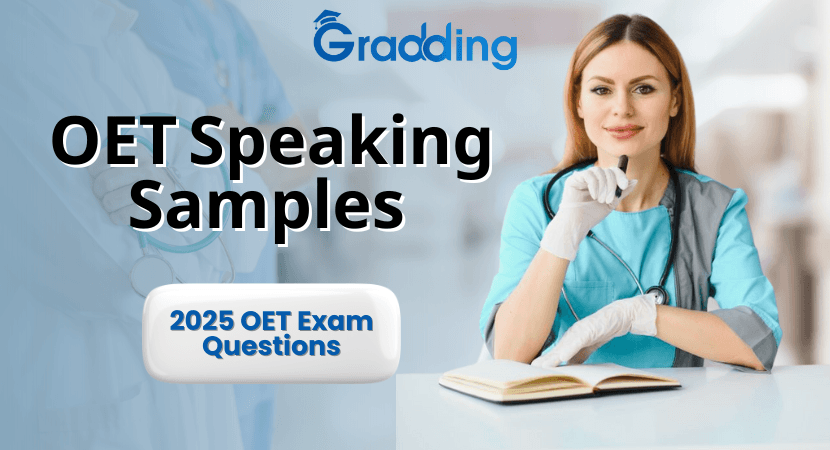 OET Speaking Sample Practice OET speaking sample with Gradding.com