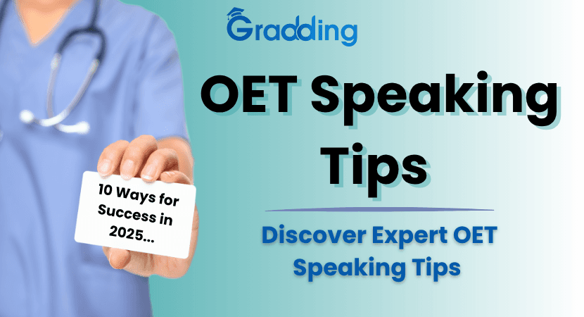 OET Speaking Tips Discover Expert OET Speaking Tips with Gradding.com