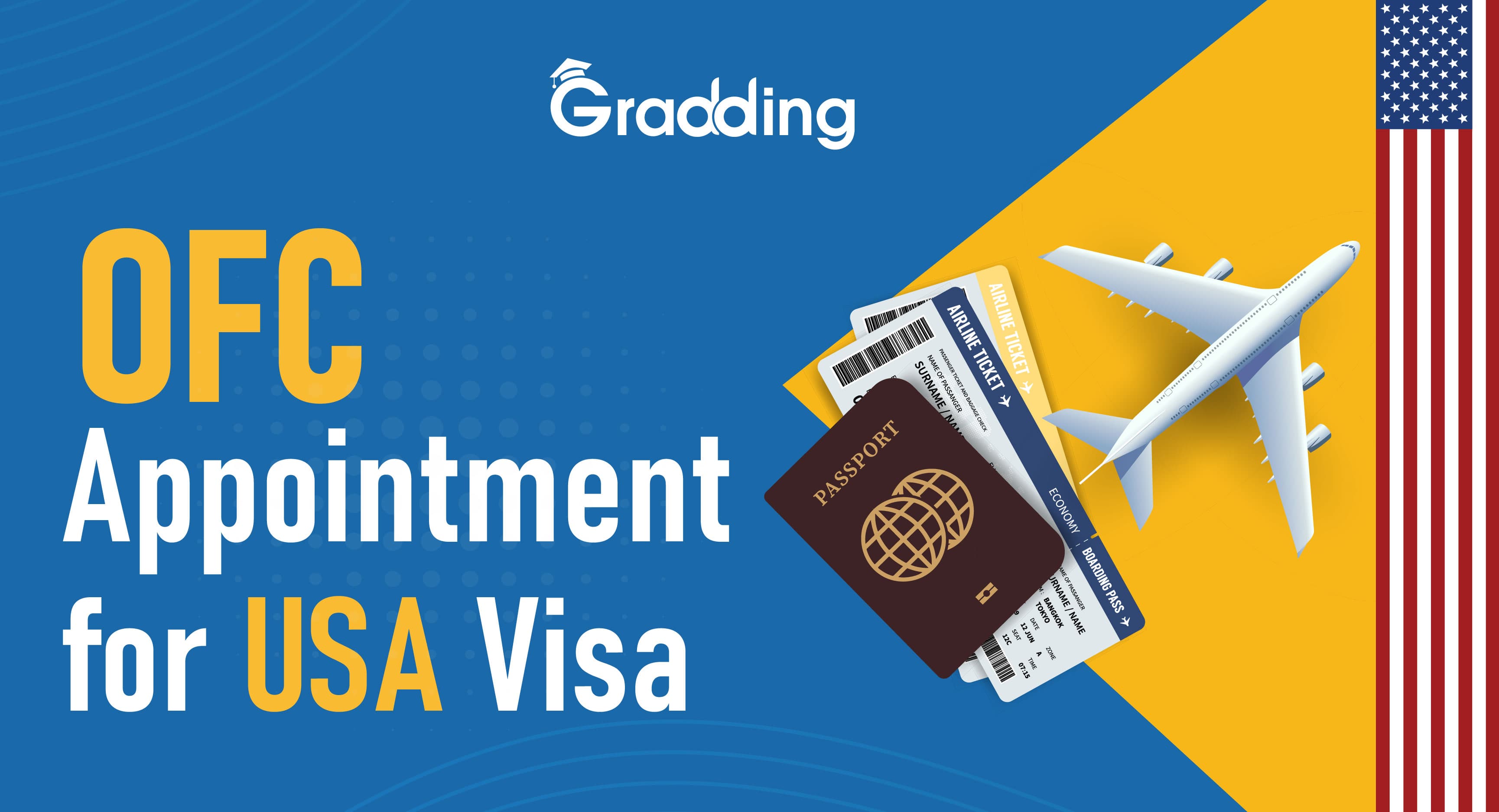 OFC Appointment for USA Gradding.com can help you know all about the OFC Appointment.