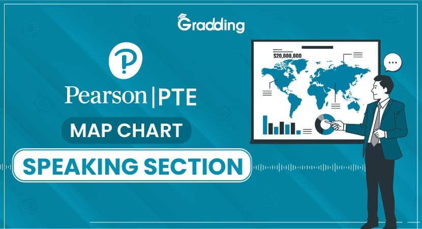 PTE Map Chart in Speaking Section How to Attempt Map Chart PTE Questions? | Gradding.com