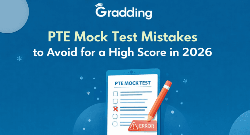 PTE Mock Test Mistakes to Avoid for a High Score PTE Mock Test Mistakes to Avoid for a High Score | Gradding.com