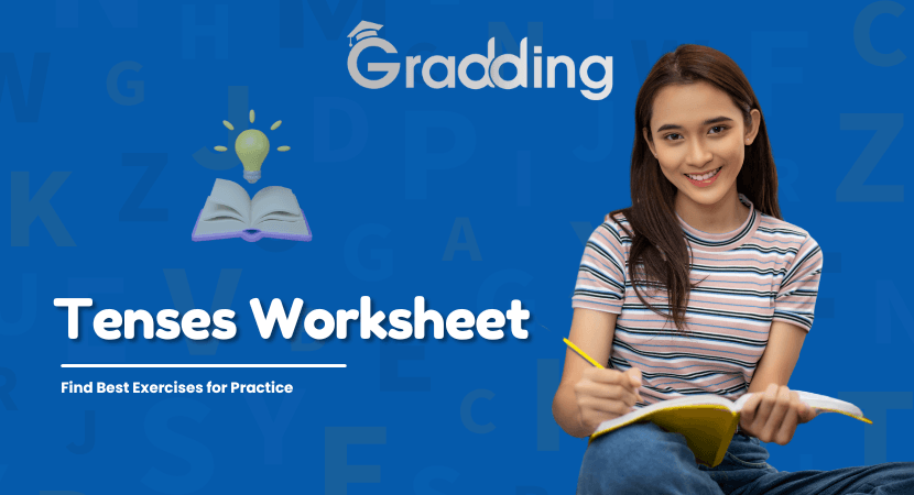 Tenses Worksheet Solve the tenses worksheet with Gradding.com
