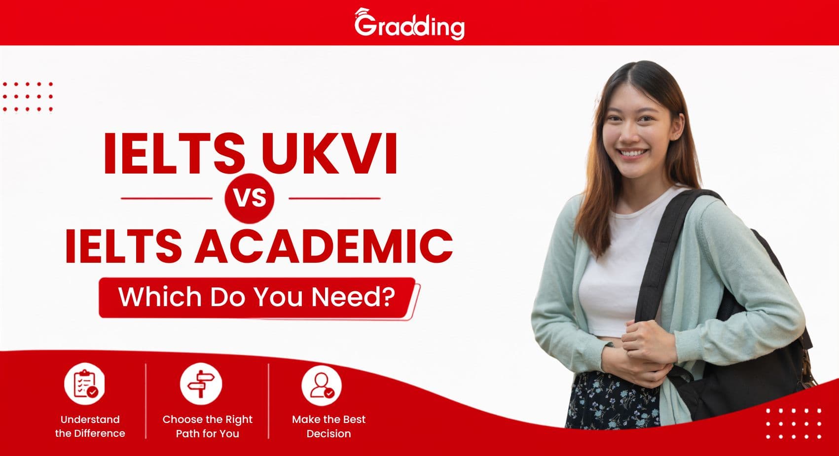 IELTS UKVI vs IELTS Academic Balanced comparison guide for IELTS UKVI vs IELTS Academic | Gradding.com