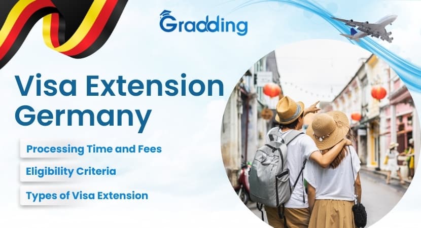 Visa extension in Germany for students Student visa extension Germany| Gradding.com