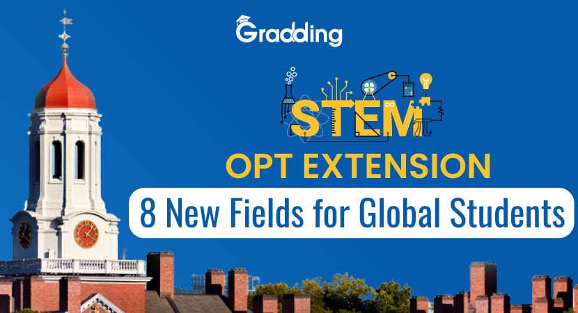 Get Enrolled for the STEM OPT 8 New Fields with Gradding.com